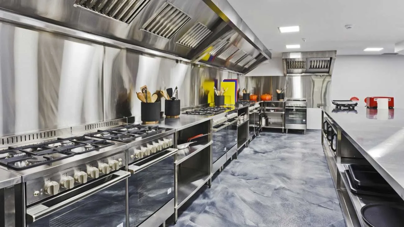 Commercial kitchen appliances